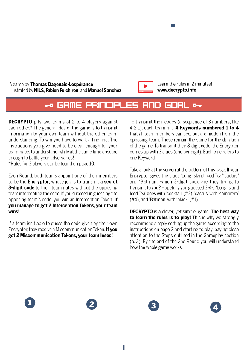 Rulebook page 1