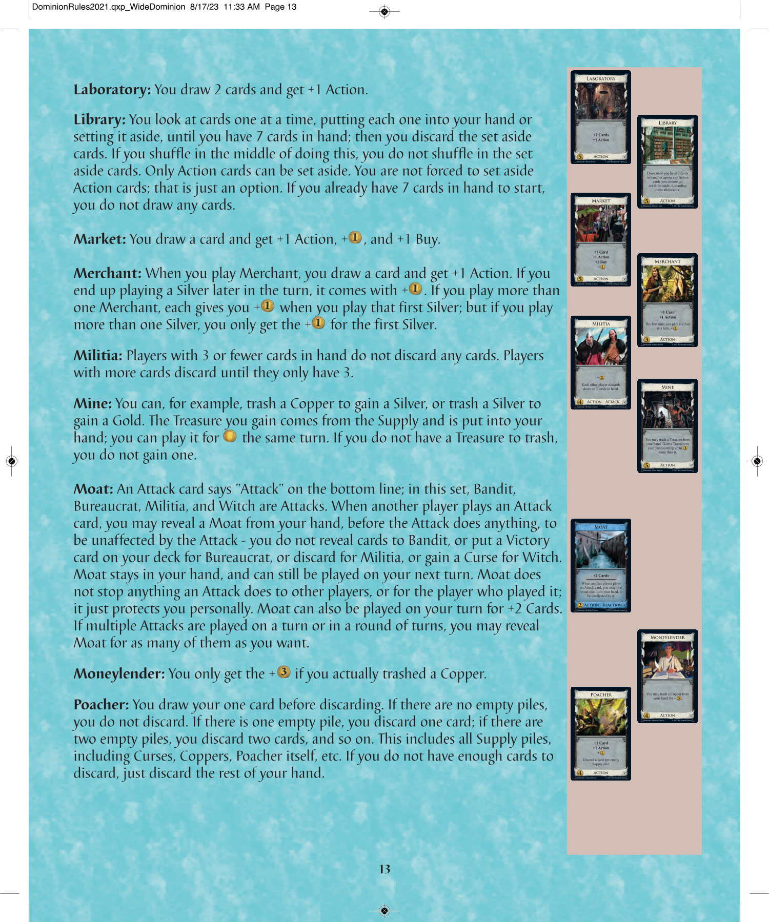 Rulebook page 13