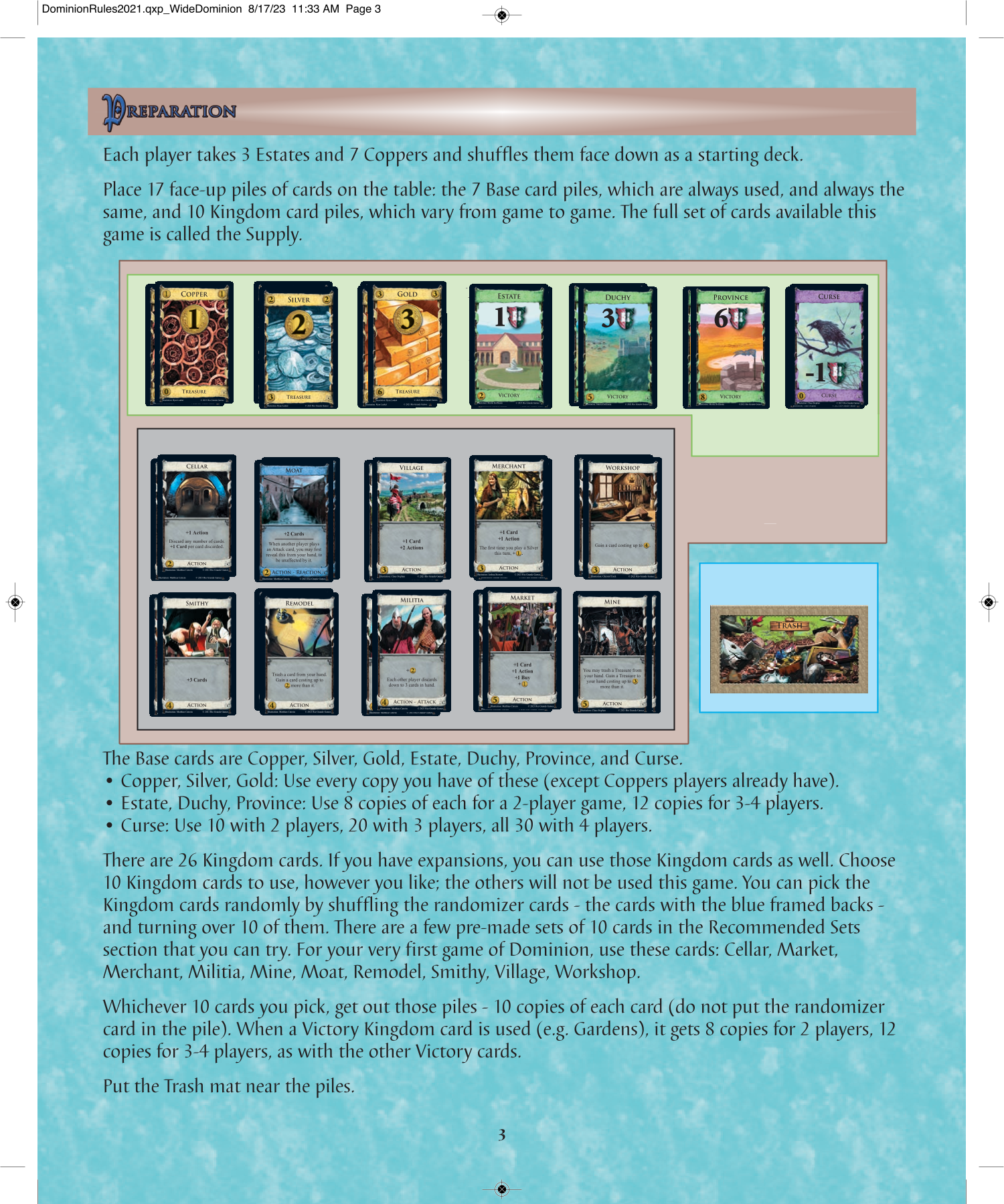 Rulebook page 3