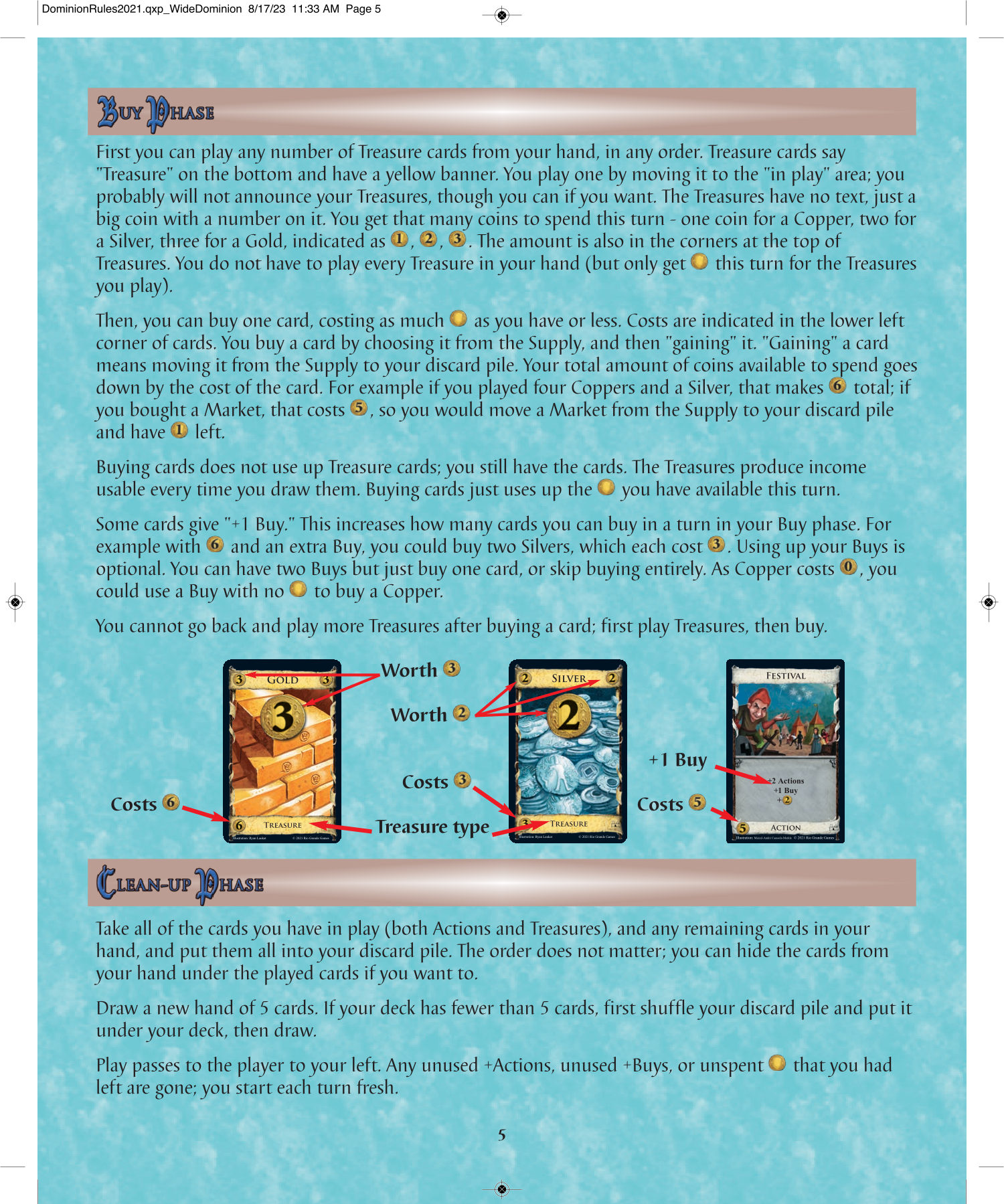 Rulebook page 5