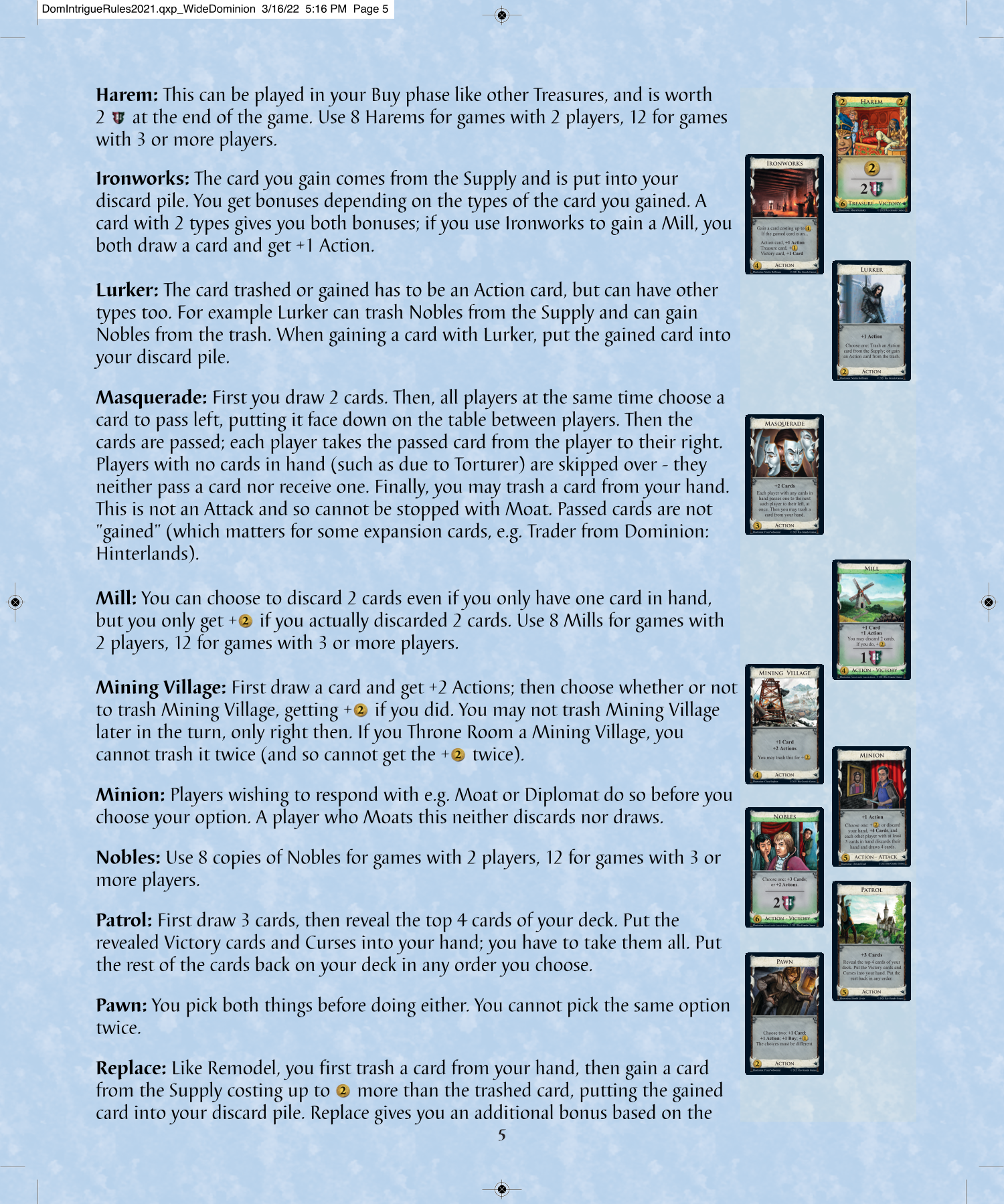 Rulebook page 5