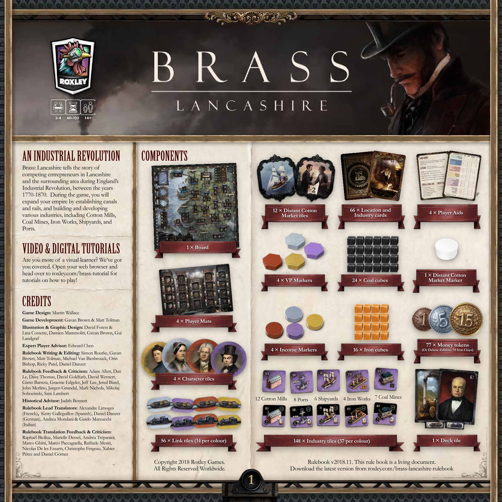Rulebook page 1