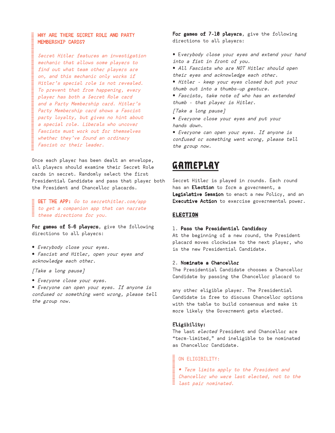 Rulebook page 3