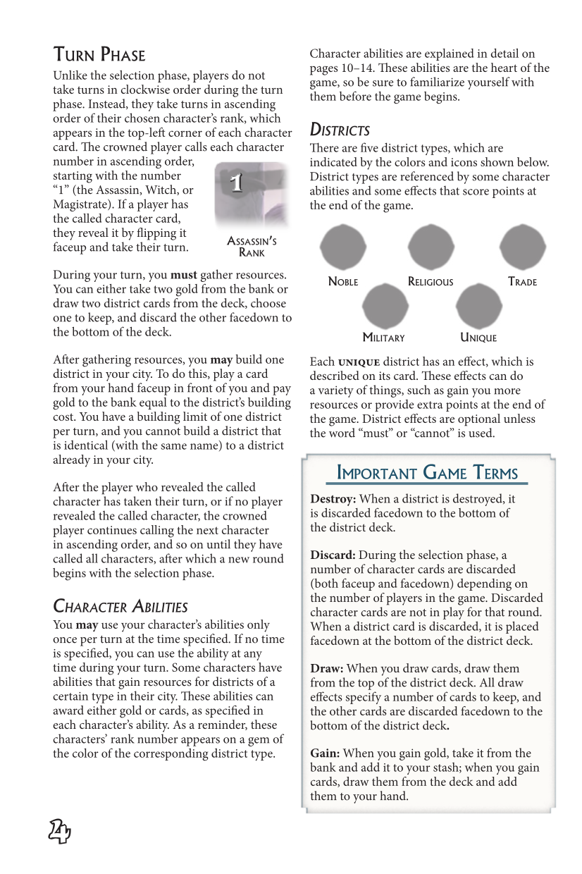 Rulebook page 4