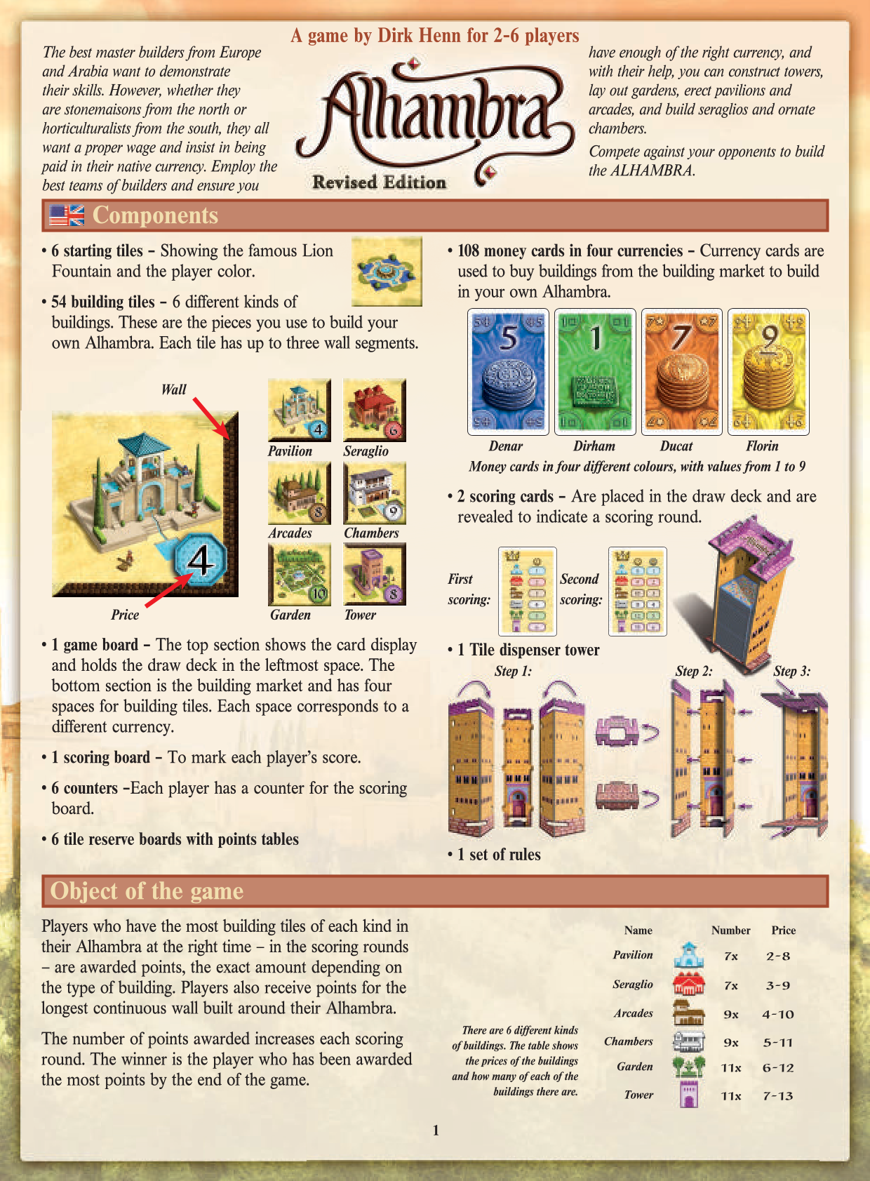 Rulebook page 1