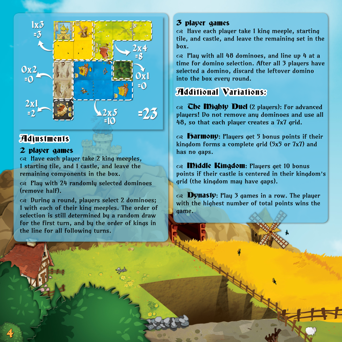 Rulebook page 4