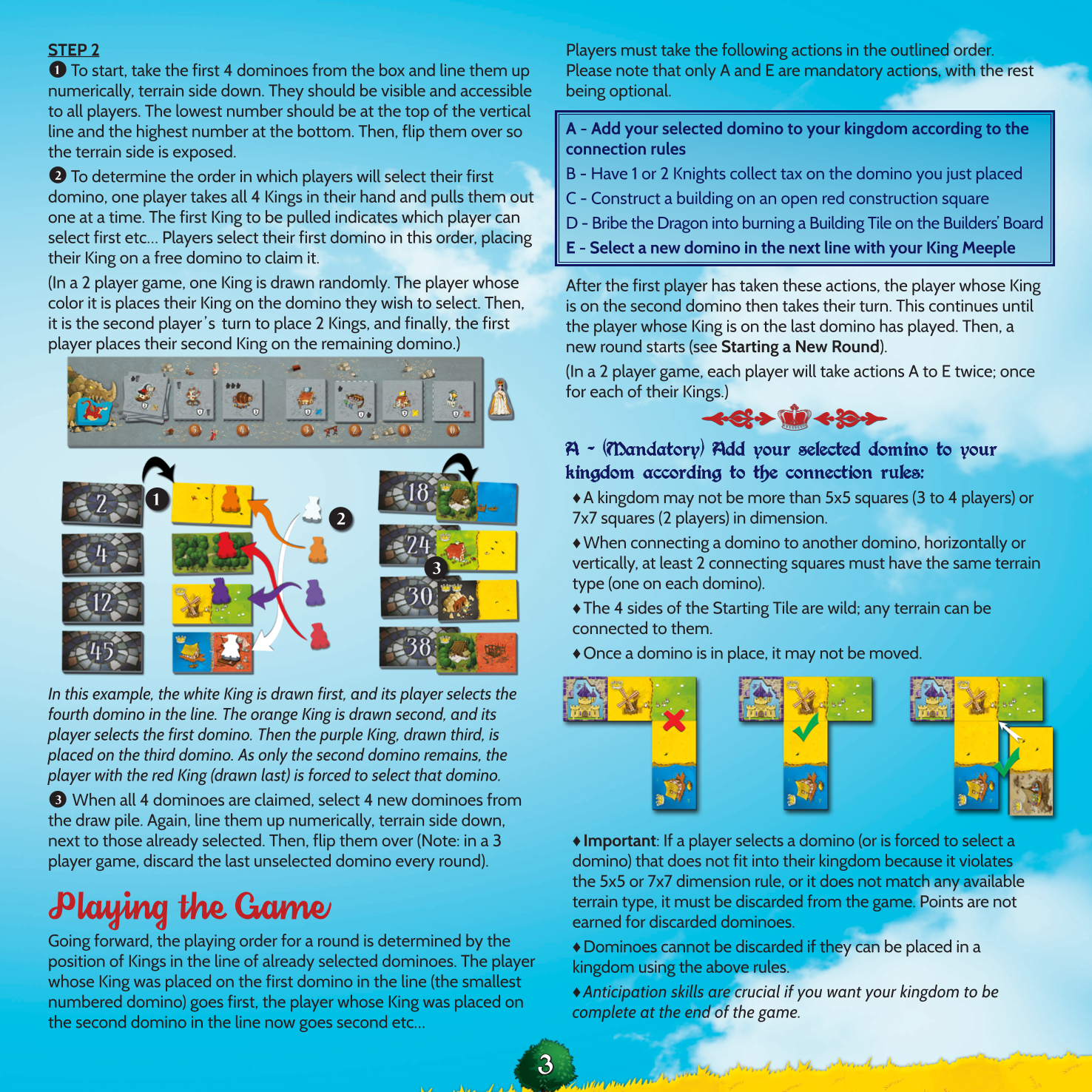 Rulebook page 3
