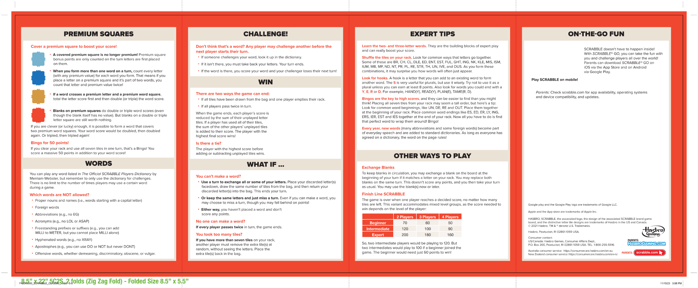 Rulebook page 2