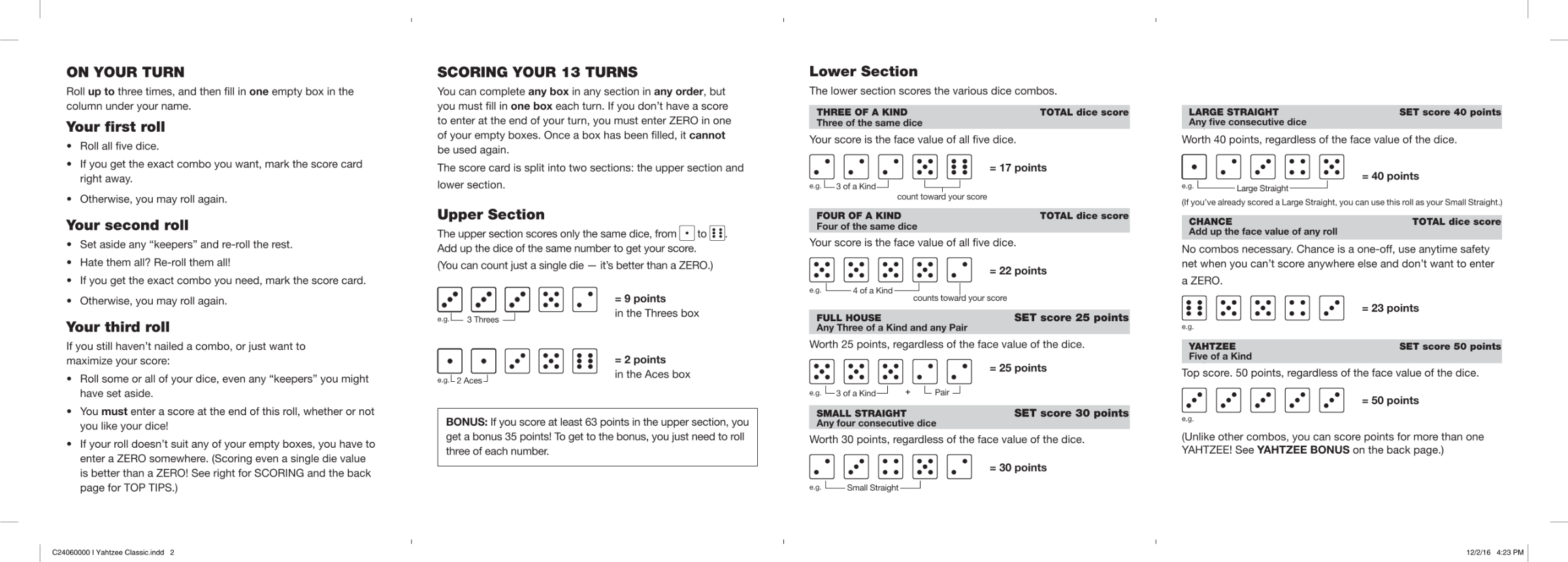 Rulebook page 2