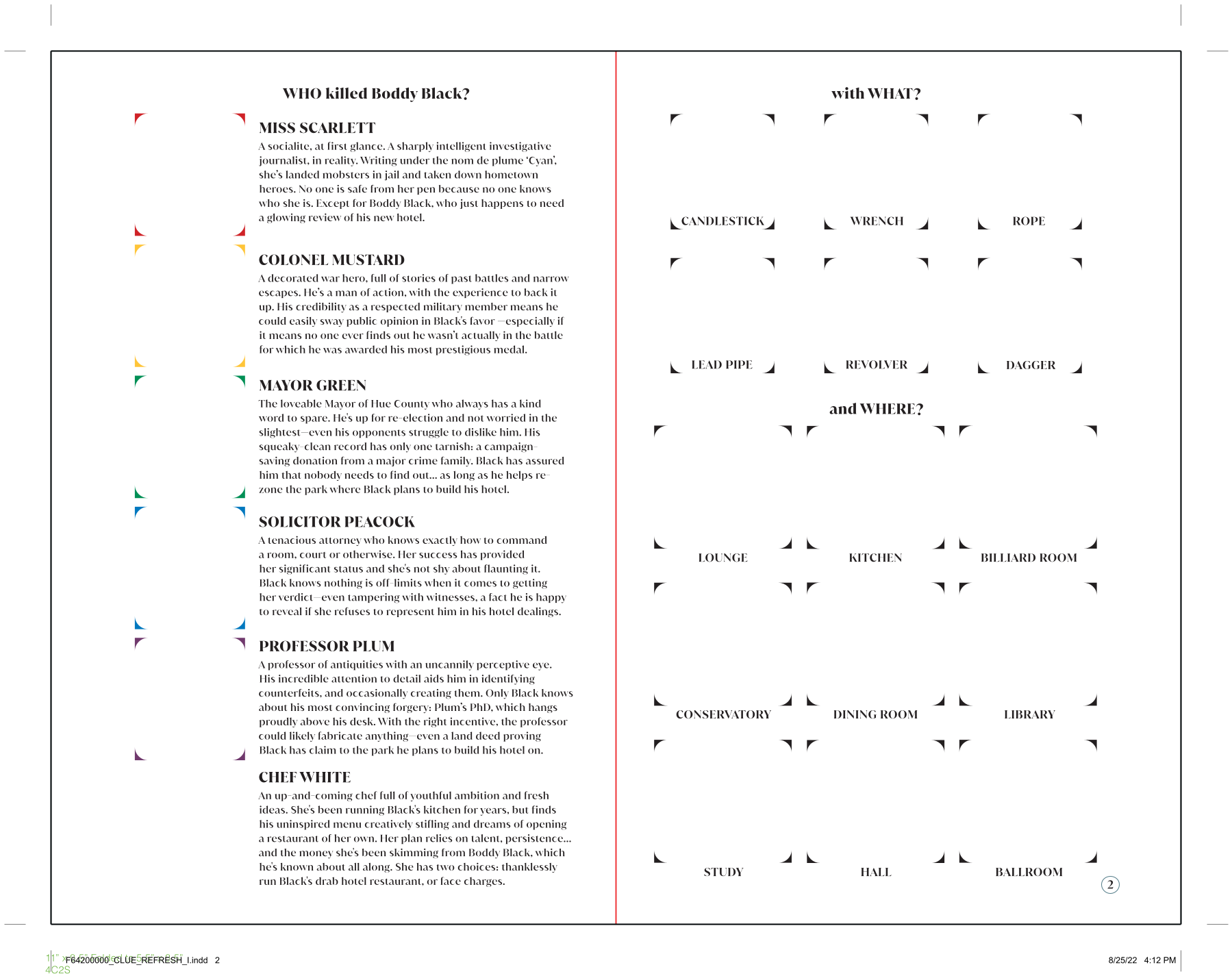 Rulebook page 2