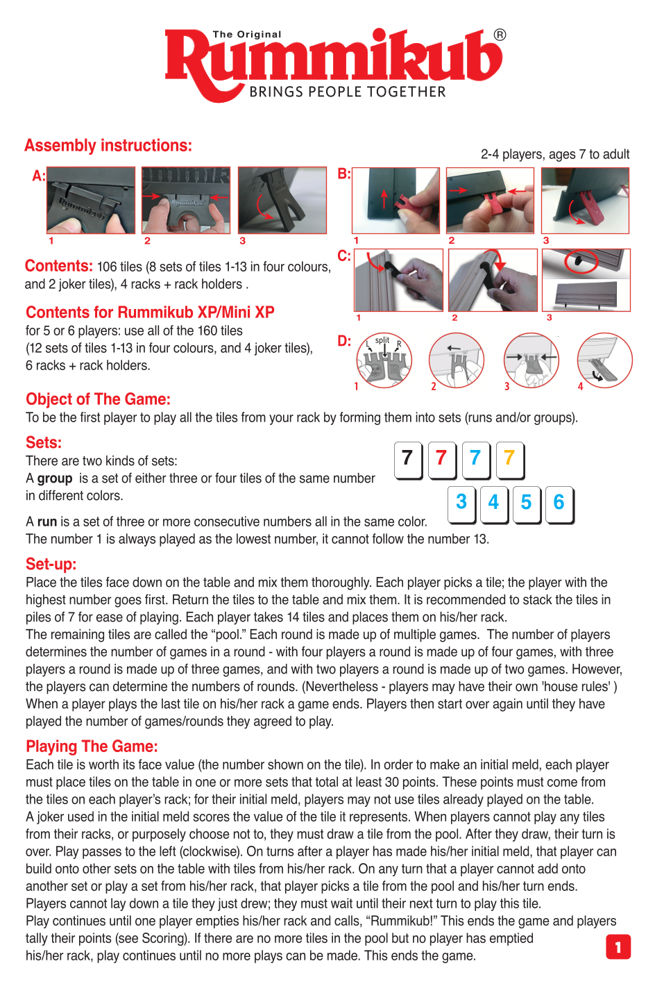 Rulebook page 1