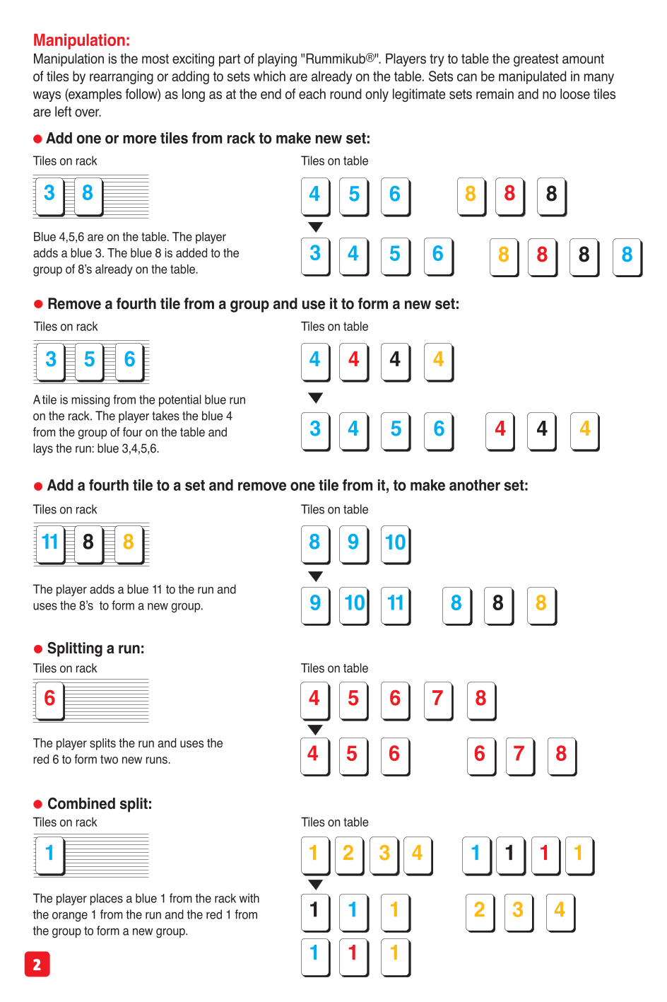 Rulebook page 2
