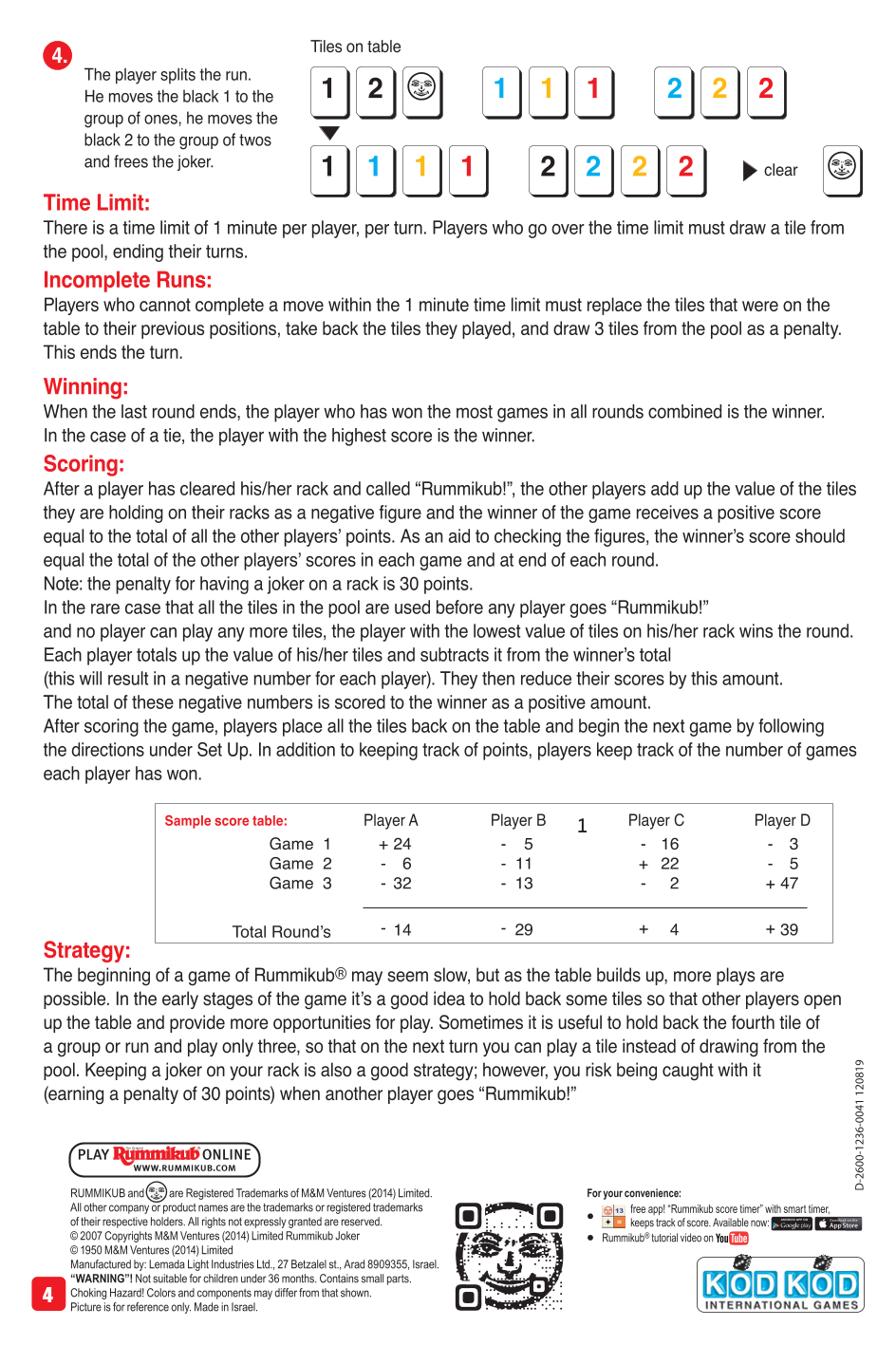 Rulebook page 4