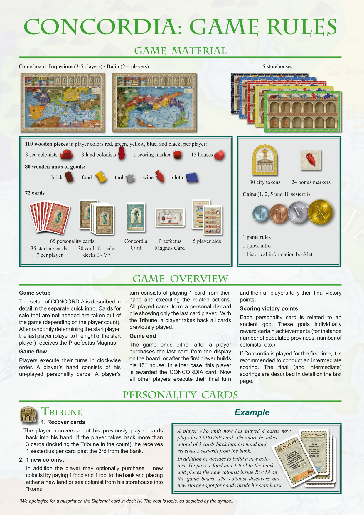 Rulebook page 1