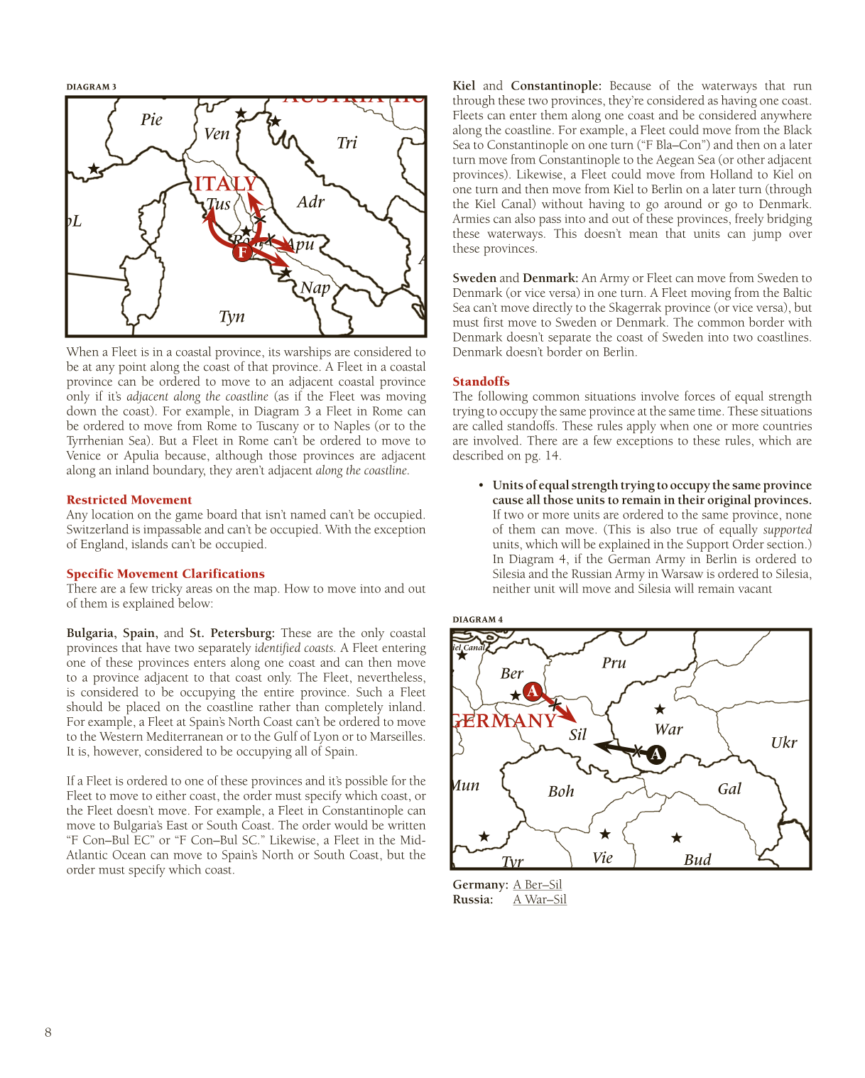 Rulebook page 8