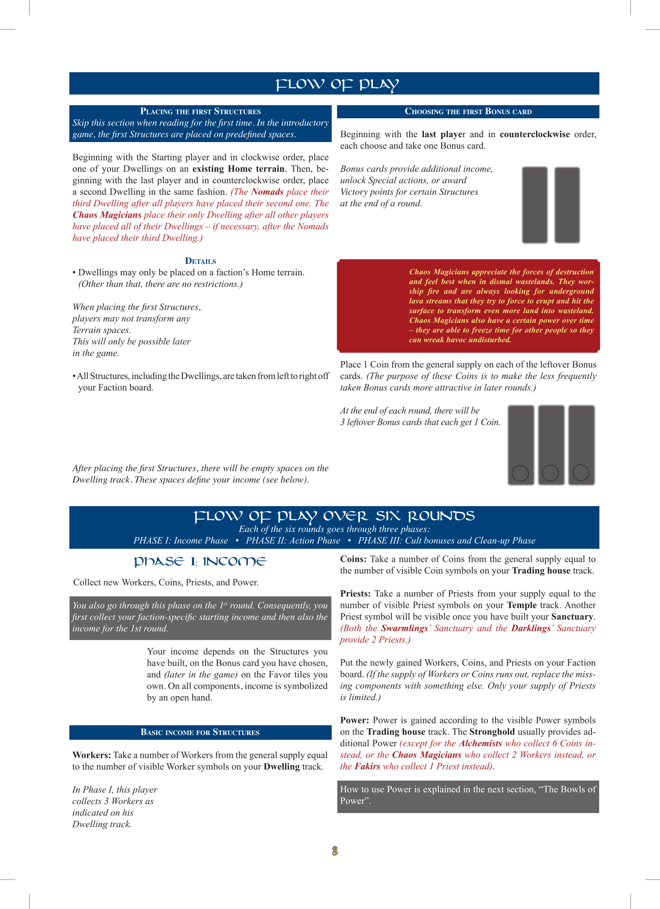 Rulebook page 8