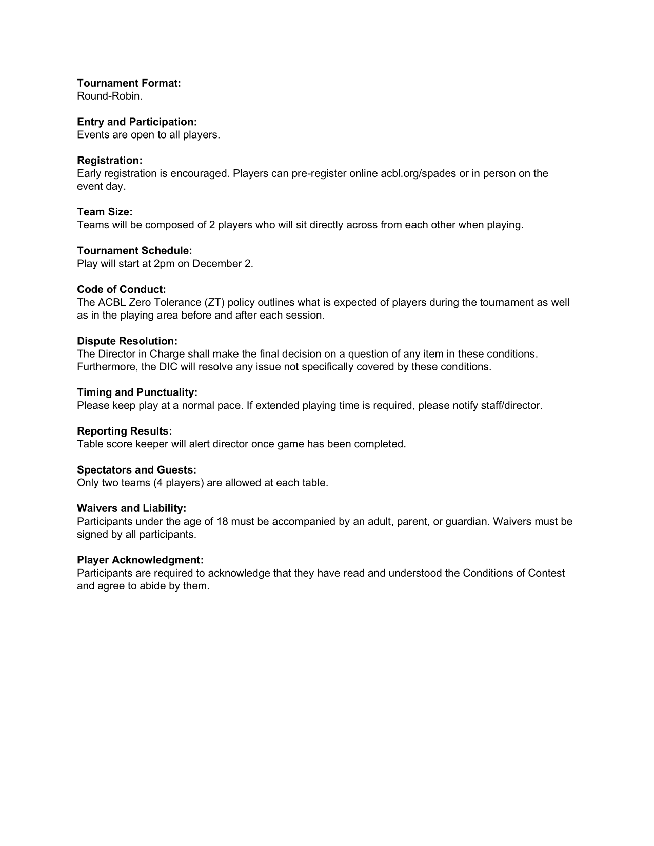 Rulebook page 1