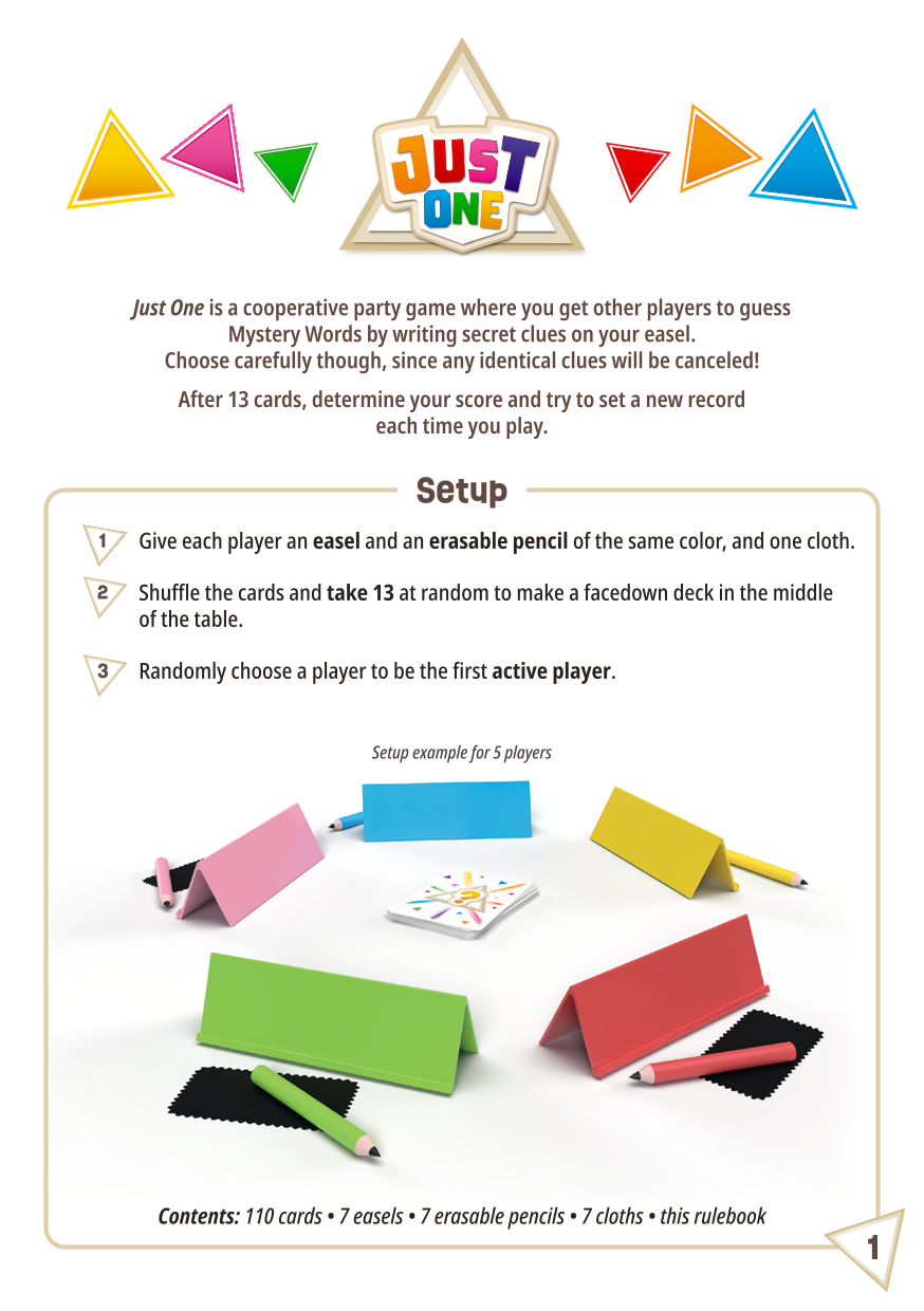 Rulebook page 1