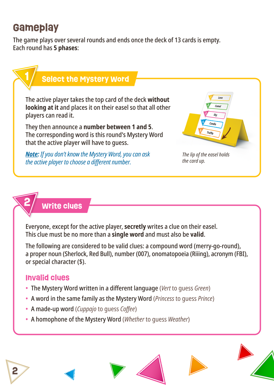 Rulebook page 2