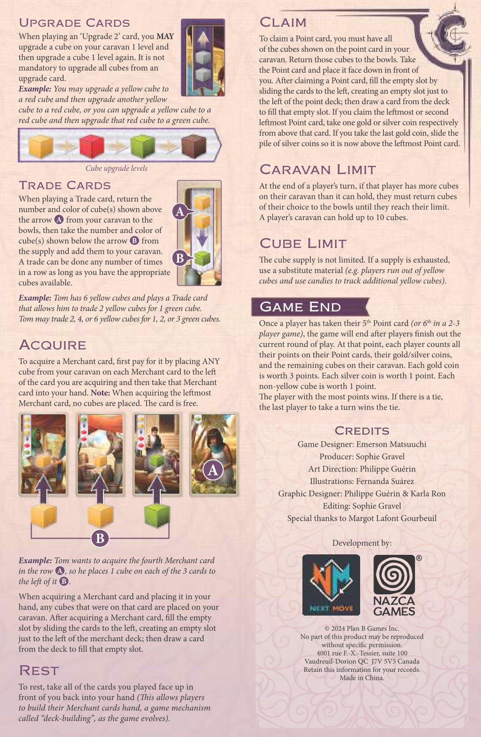 Rulebook page 2