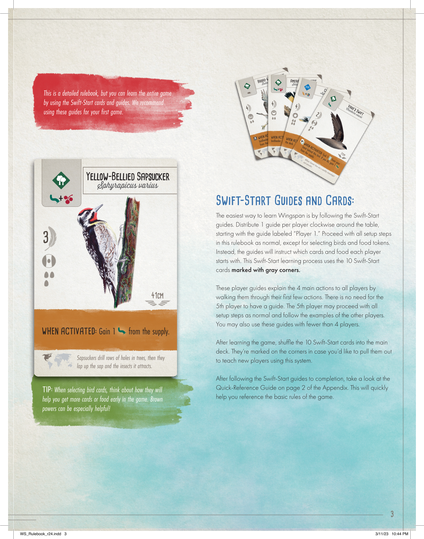 Rulebook page 3