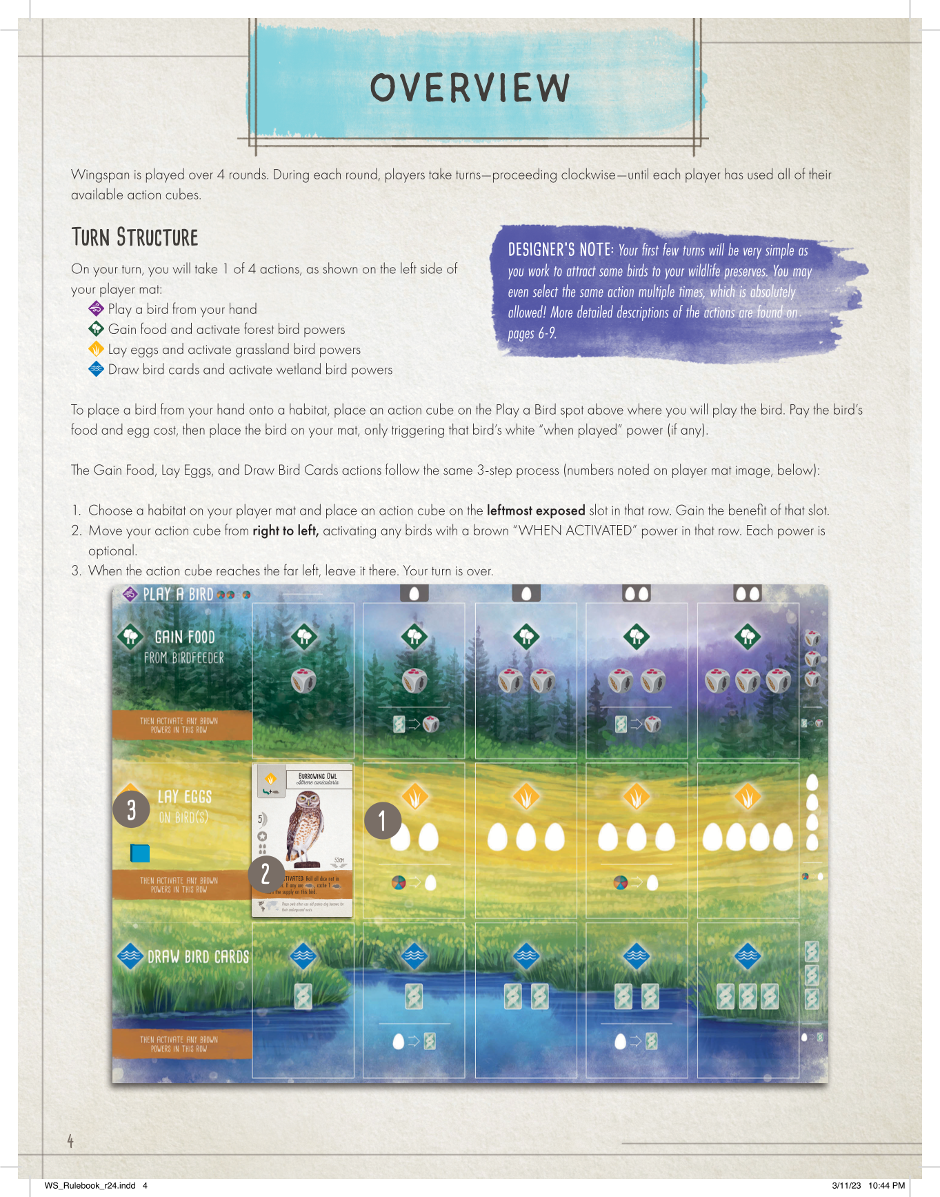 Rulebook page 4