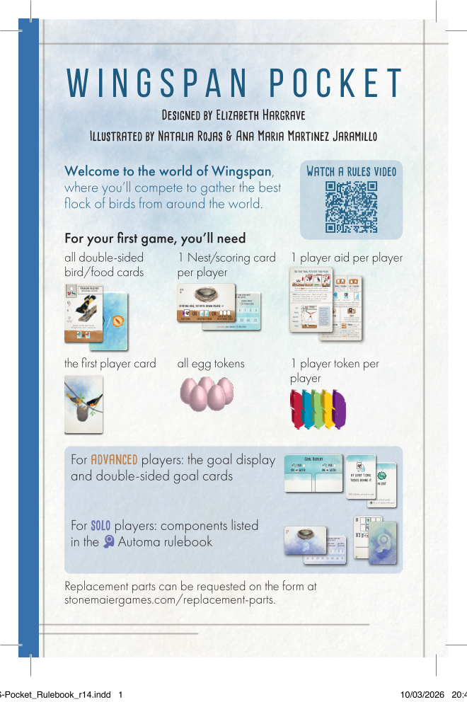Rulebook page 1