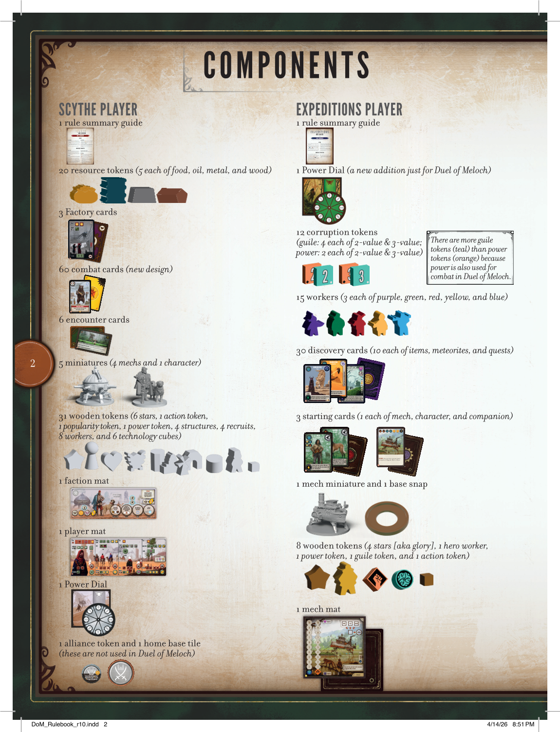 Rulebook page 2