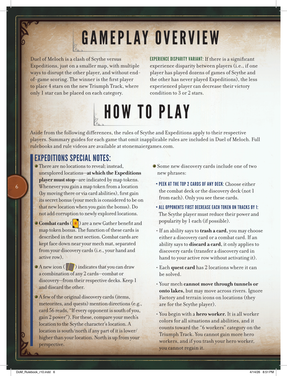 Rulebook page 6