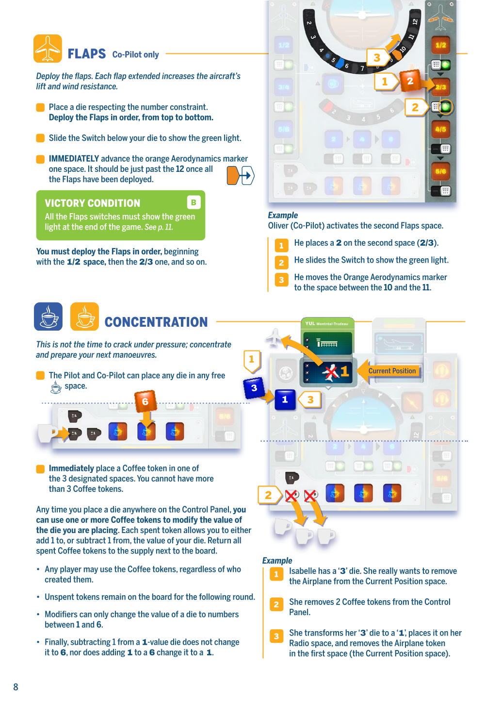 Rulebook page 8