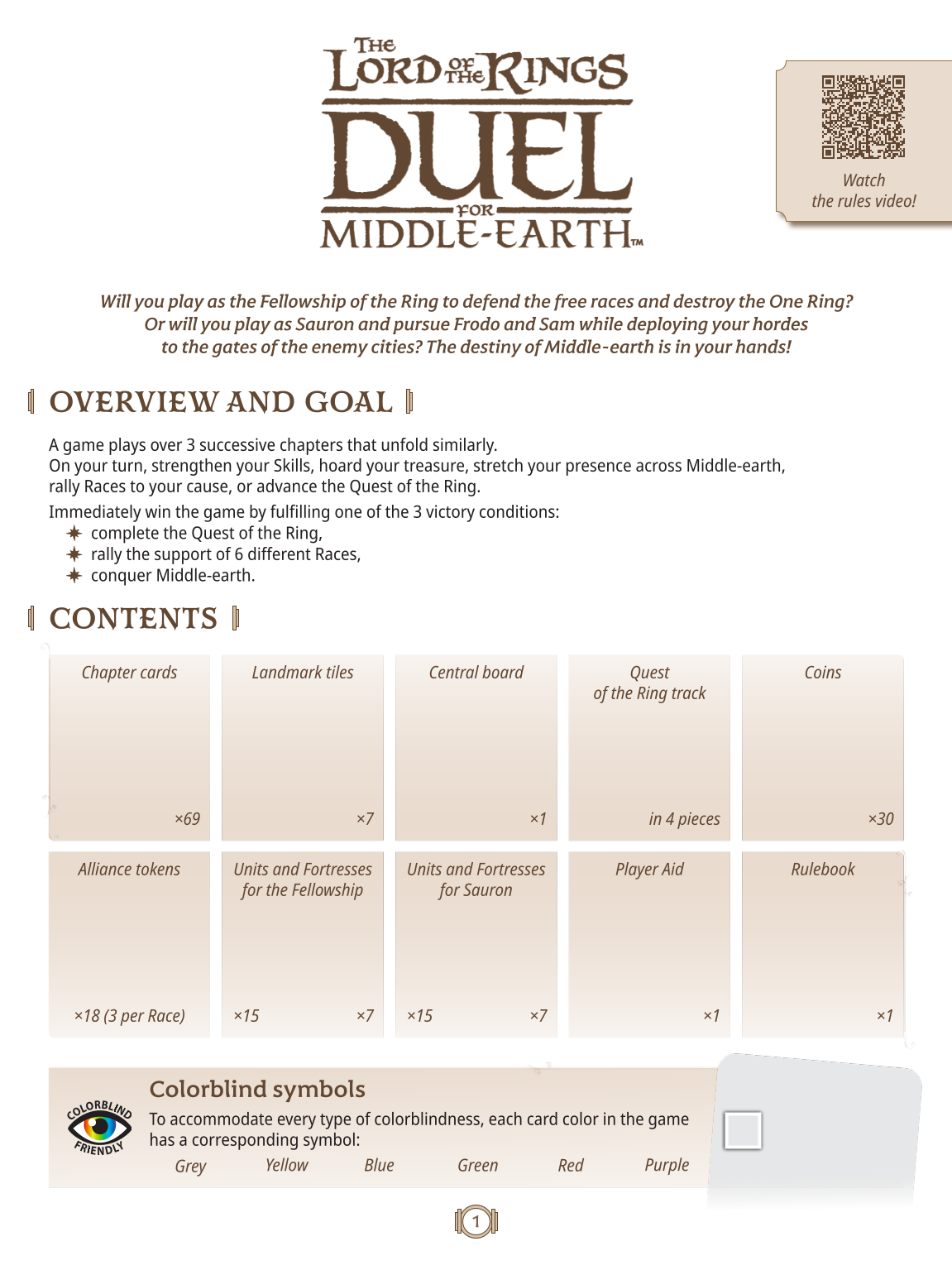Rulebook page 1