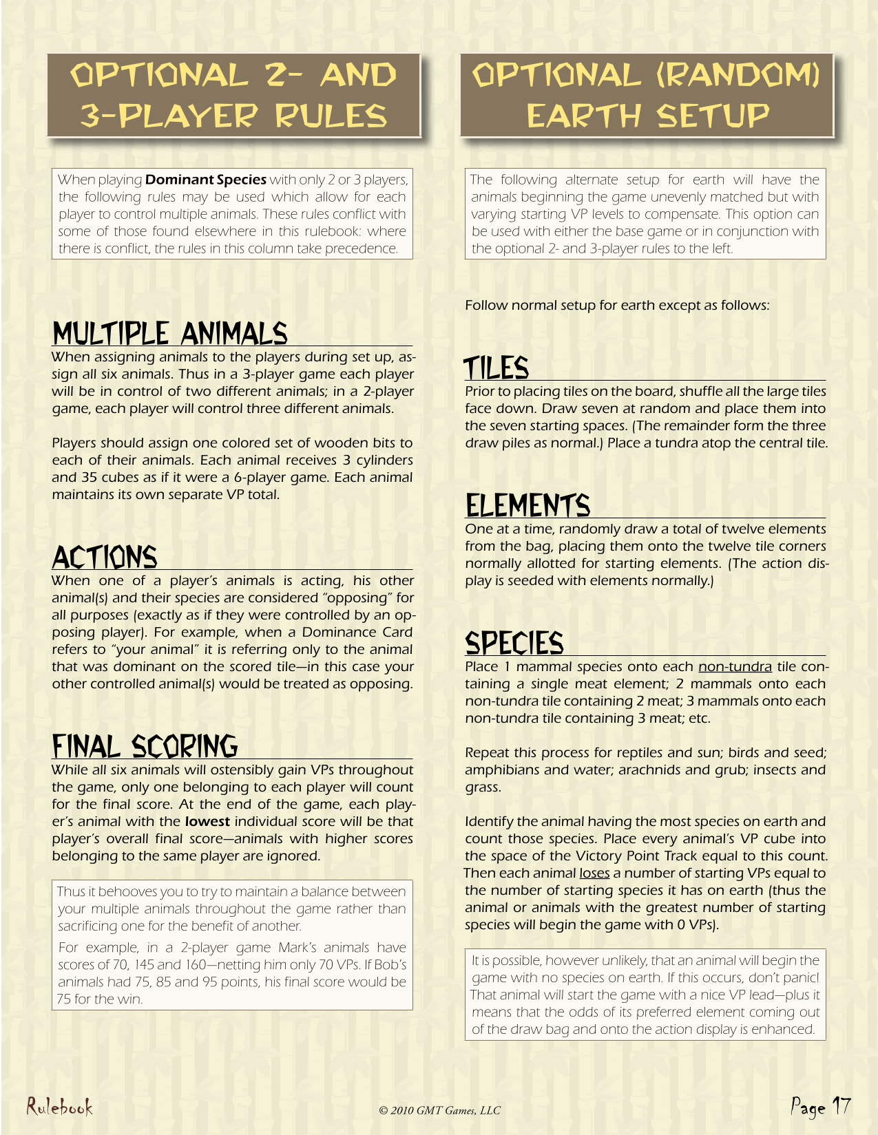 Rulebook page 17