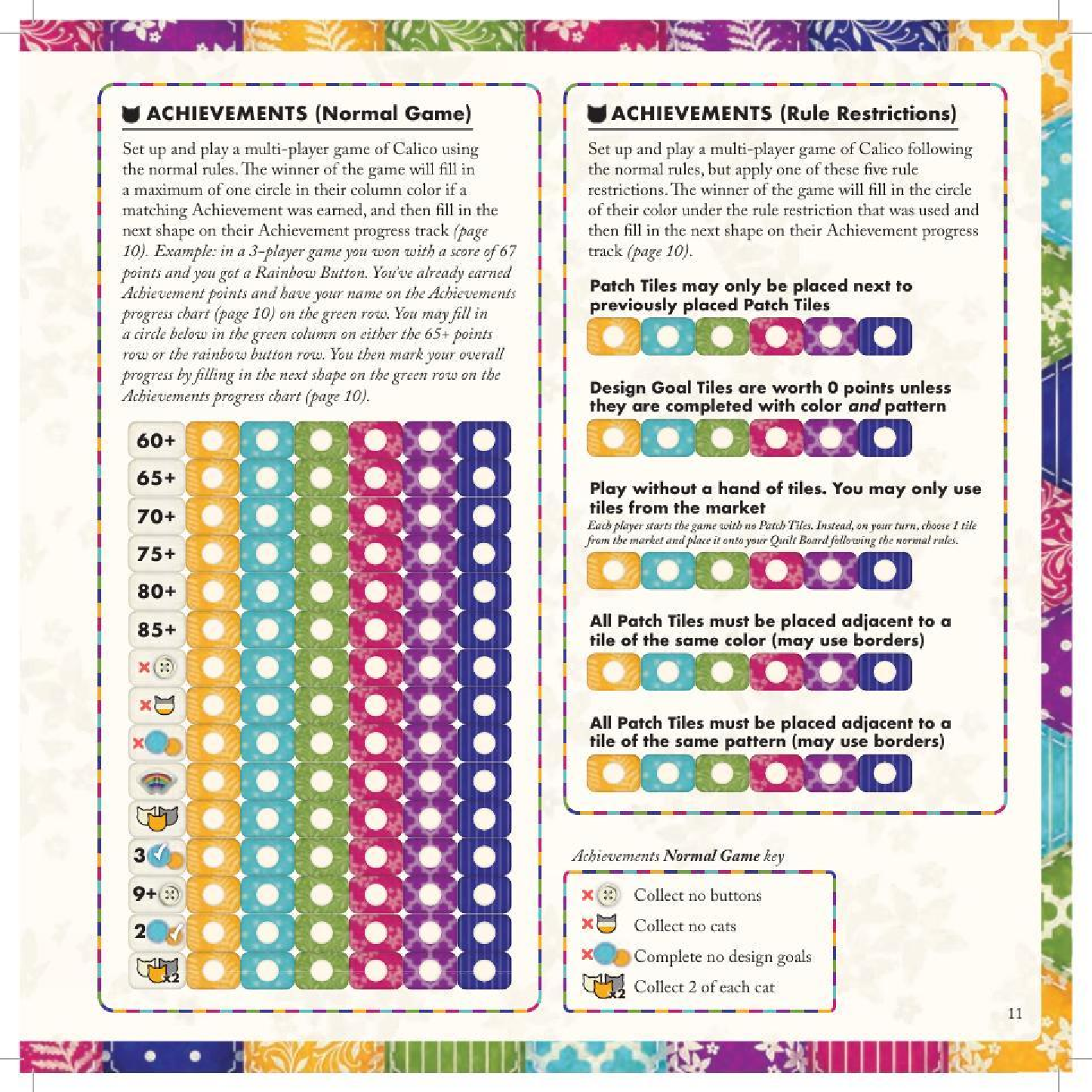 Rulebook page 11