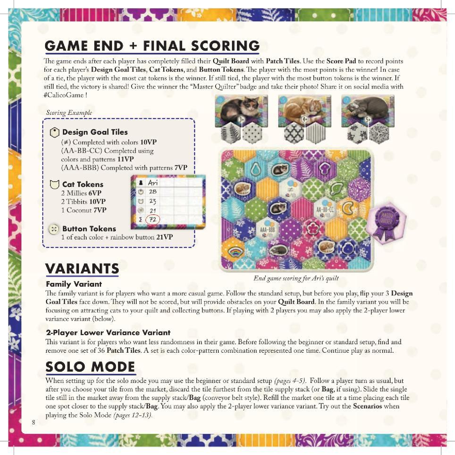 Rulebook page 8
