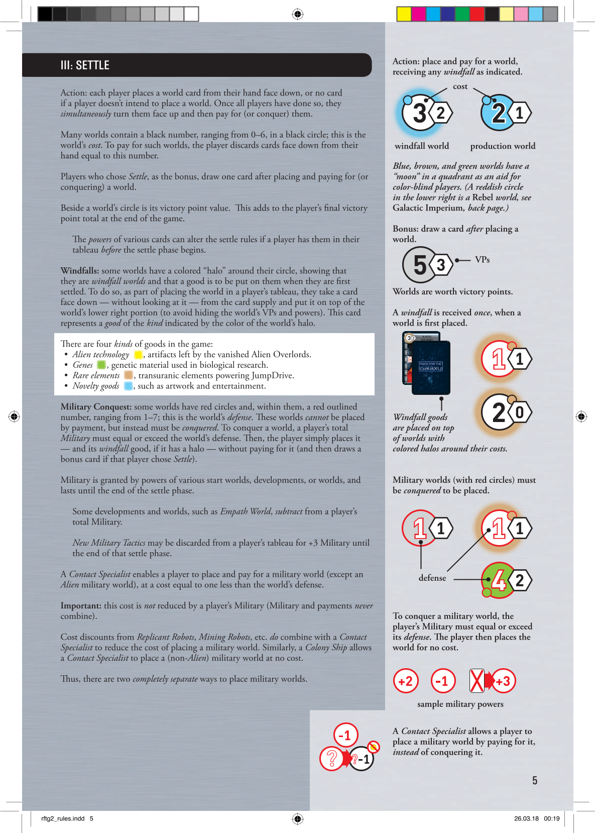 Rulebook page 5