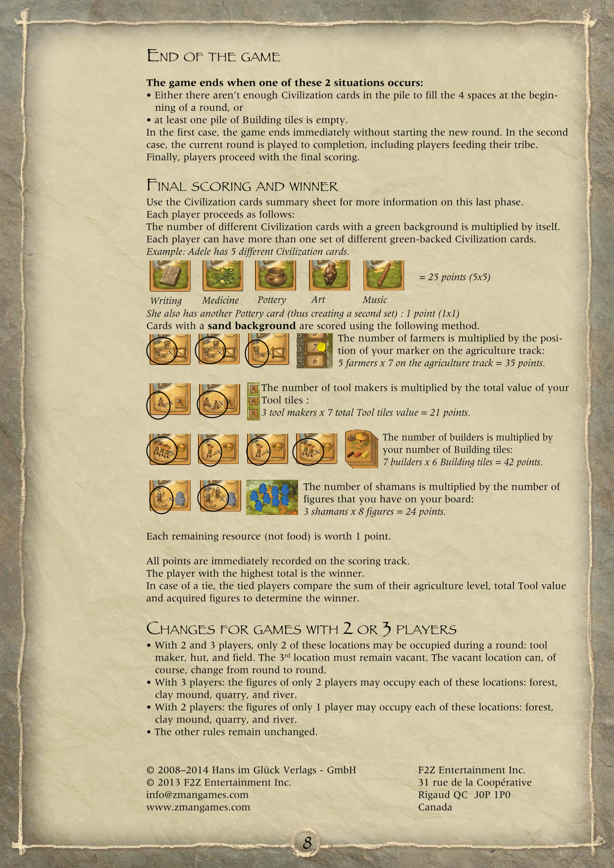 Rulebook page 8