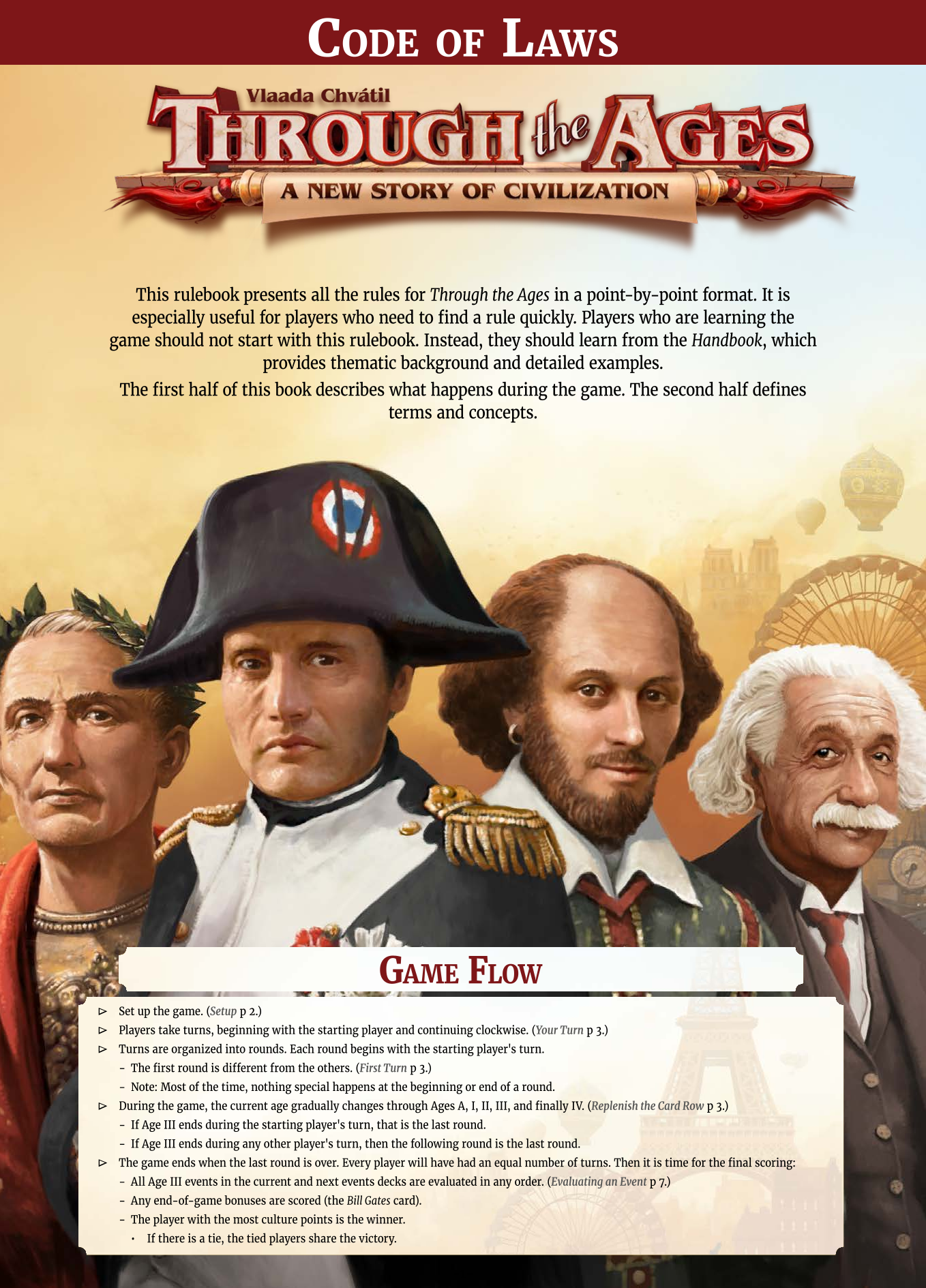 Rulebook page 1