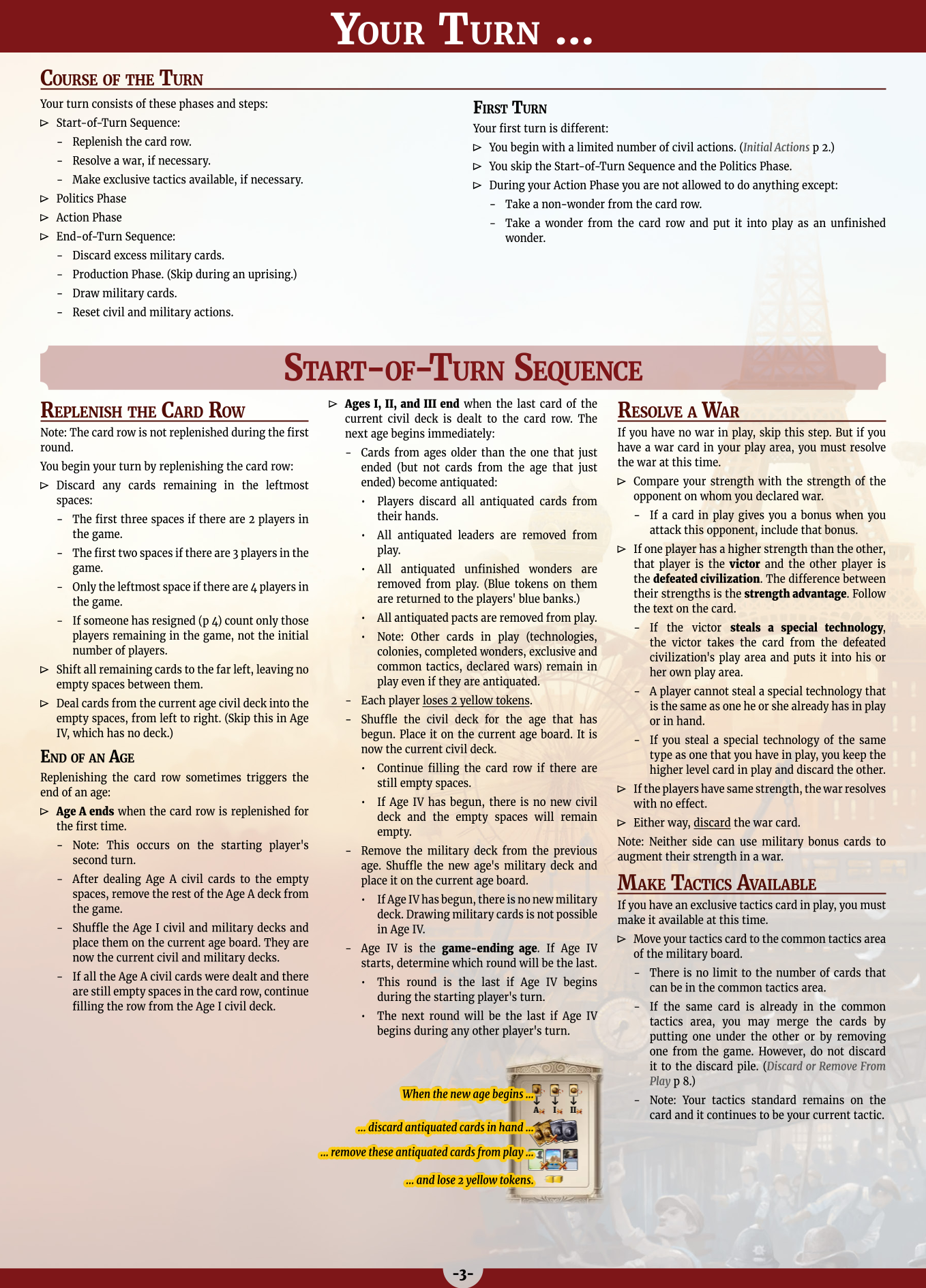 Rulebook page 3