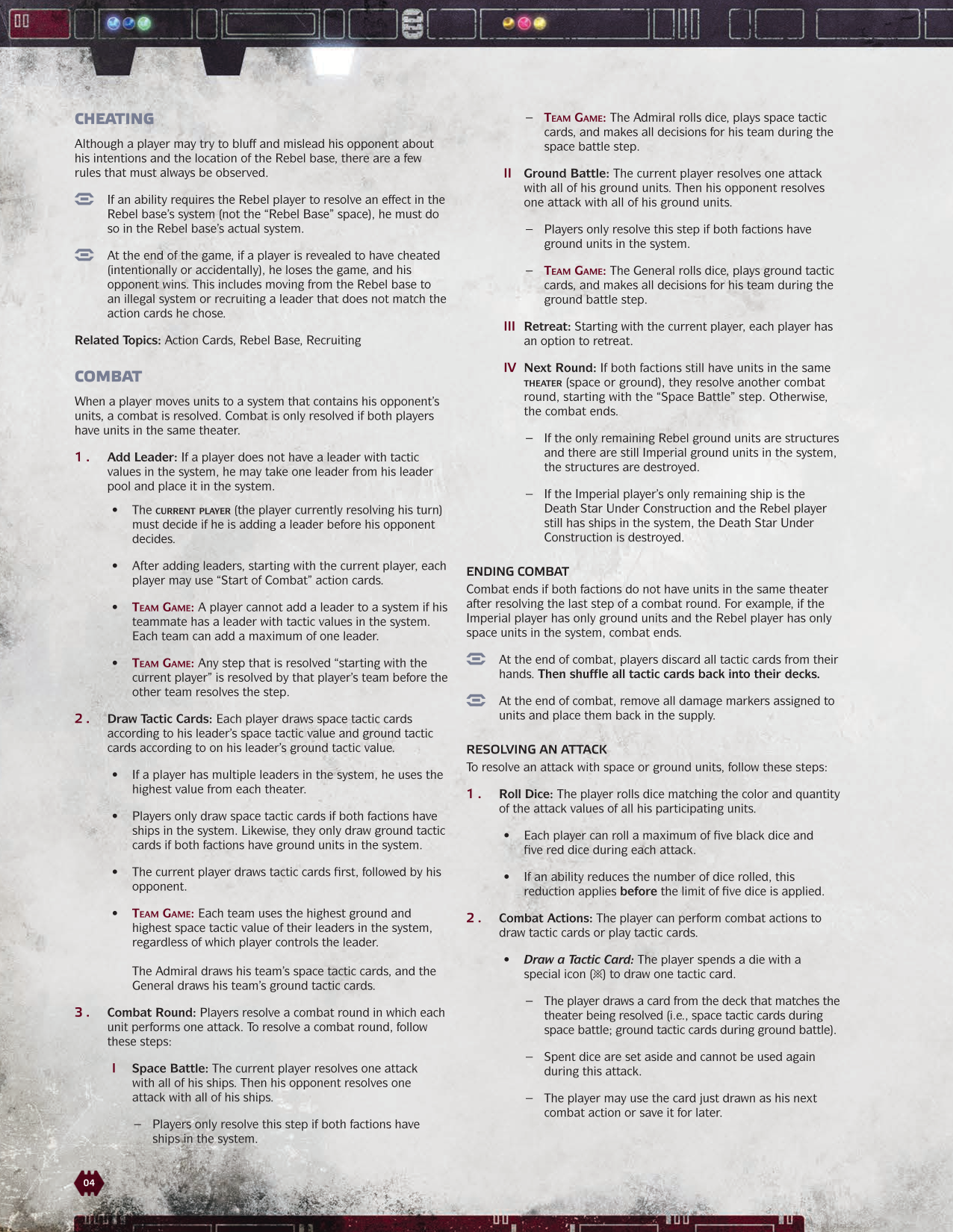 Rulebook page 4