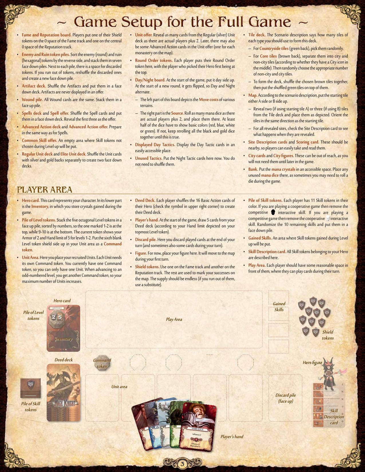 Rulebook page 3
