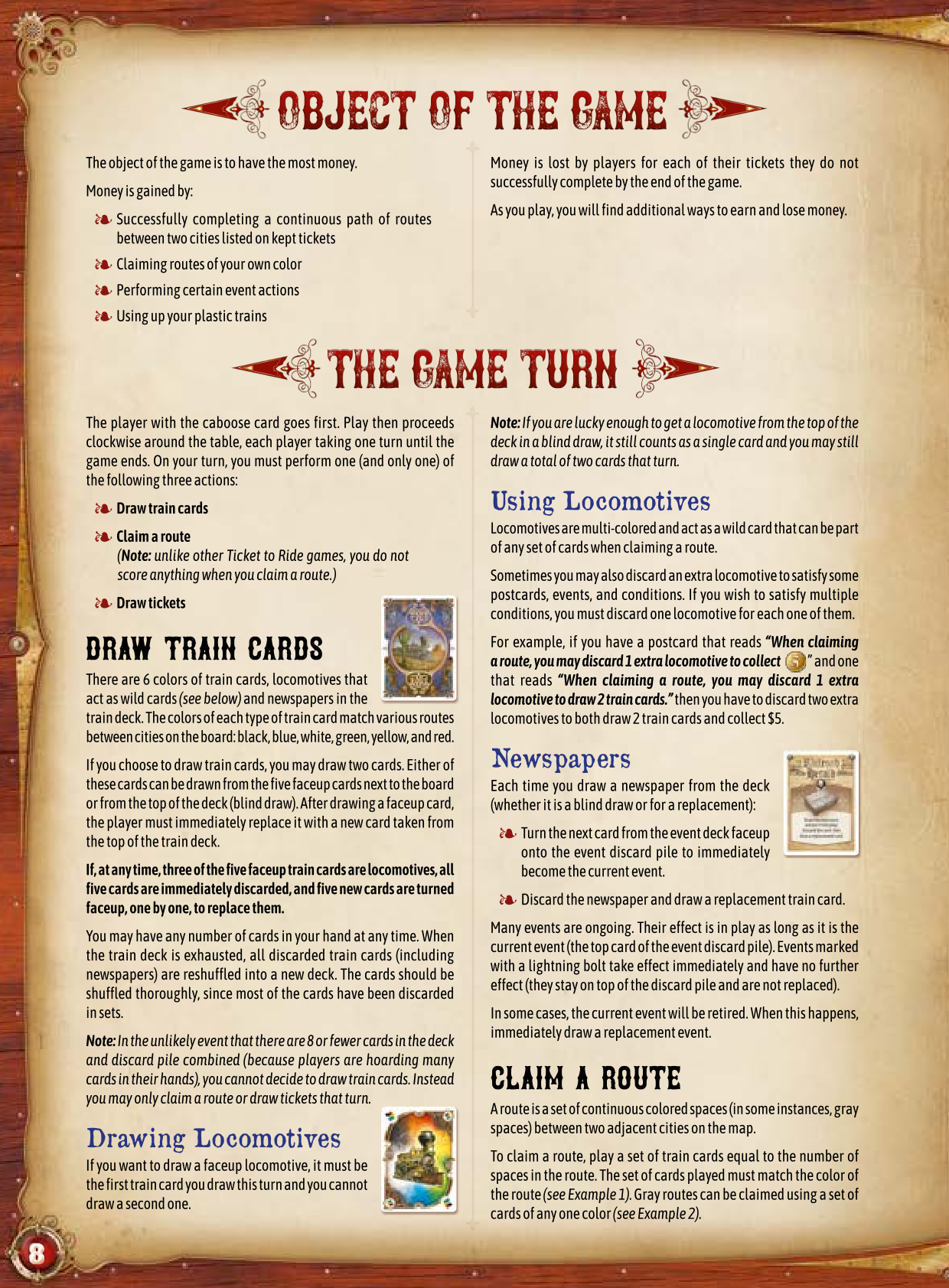 Rulebook page 8