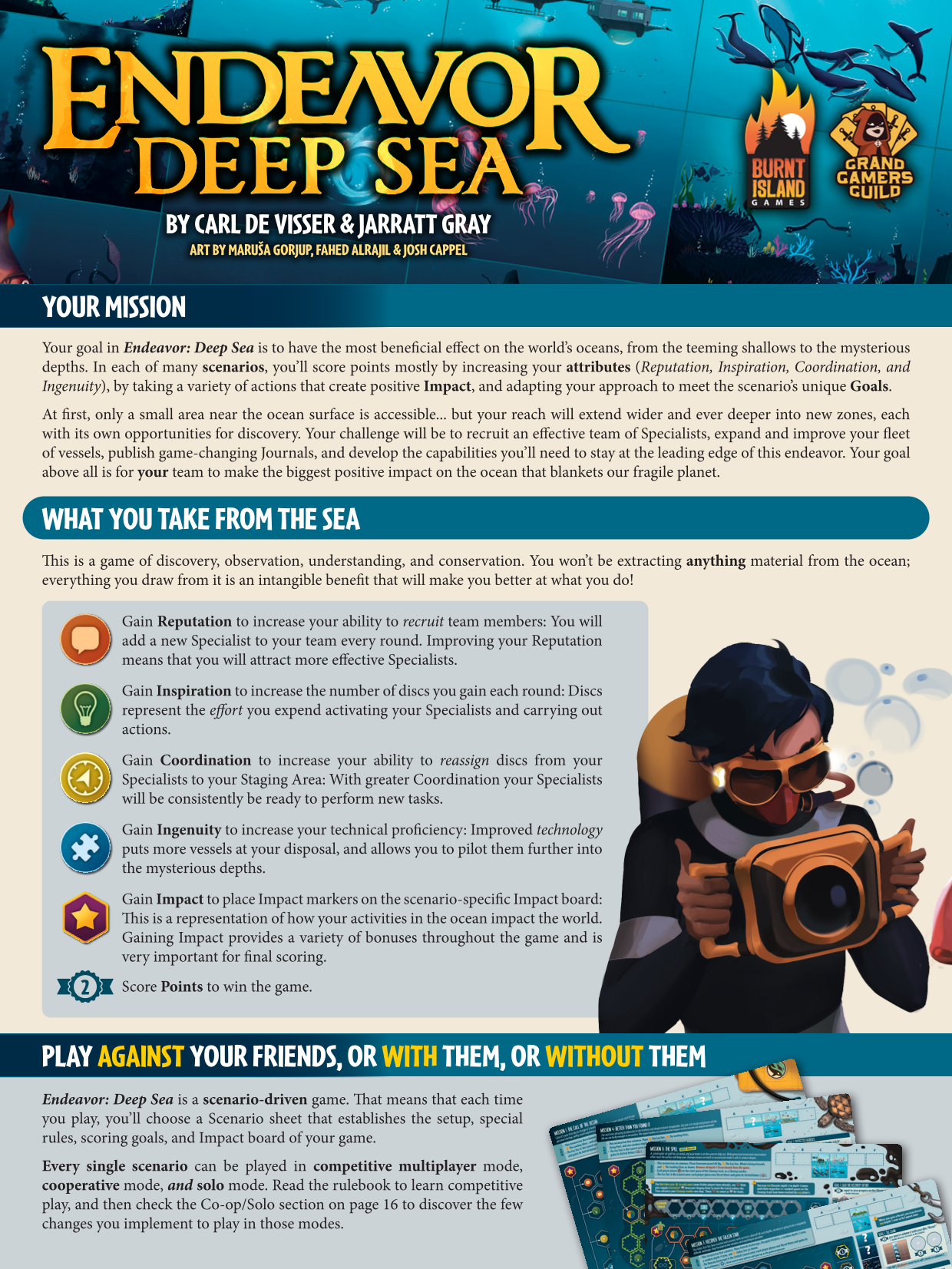 Rulebook page 1
