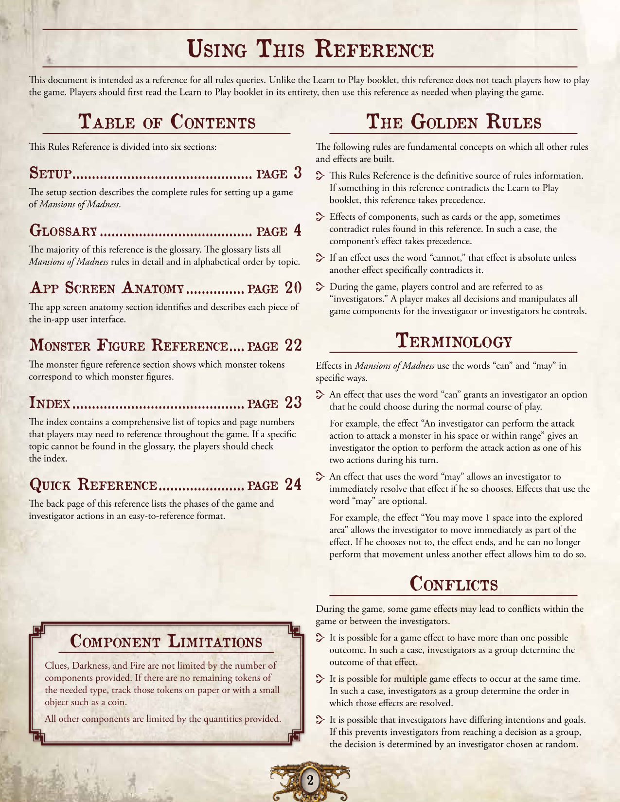 Rulebook page 2