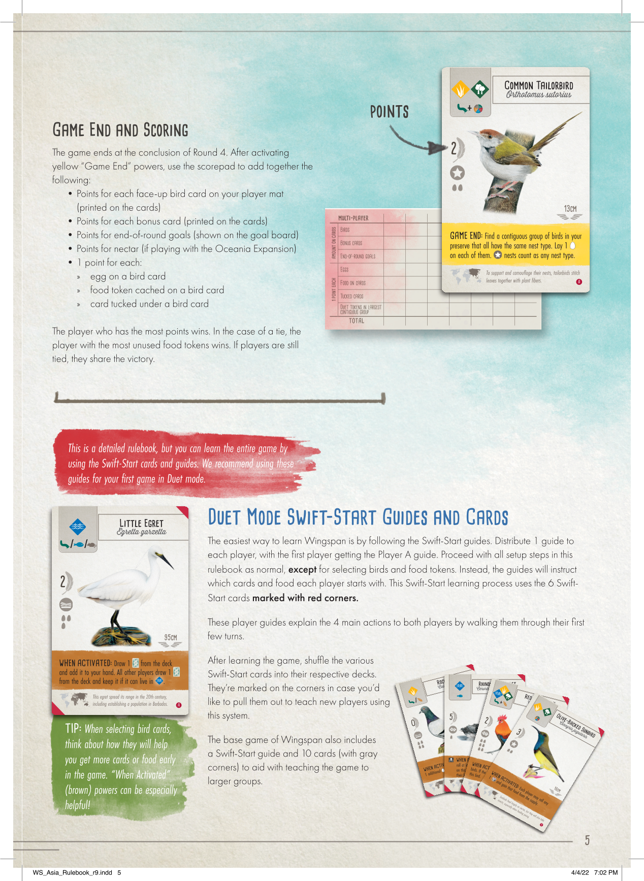 Rulebook page 5