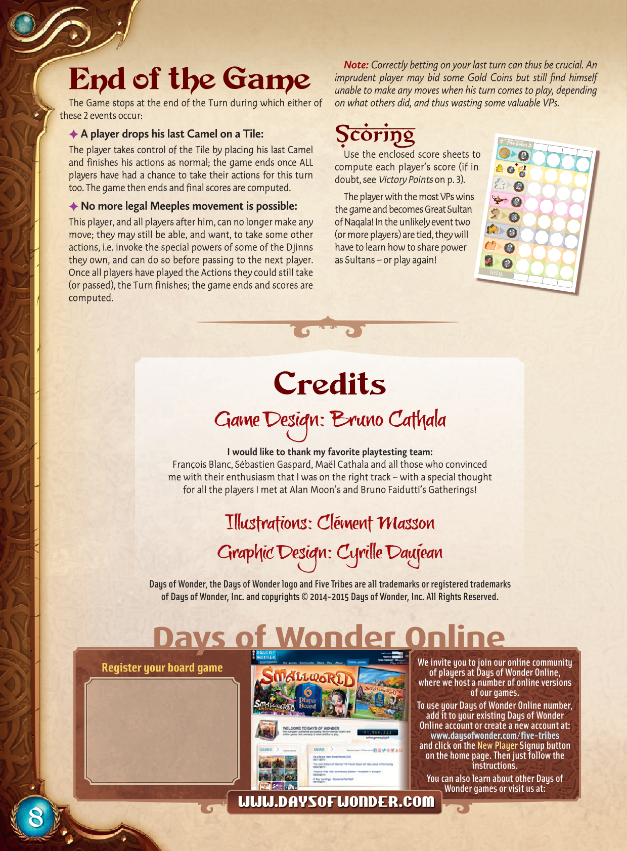 Rulebook page 8