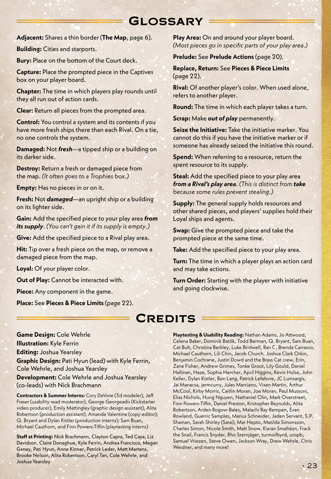 Rulebook page 23