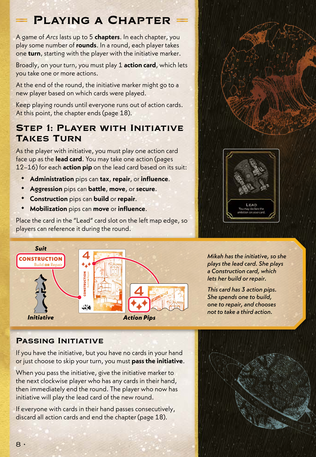 Rulebook page 8