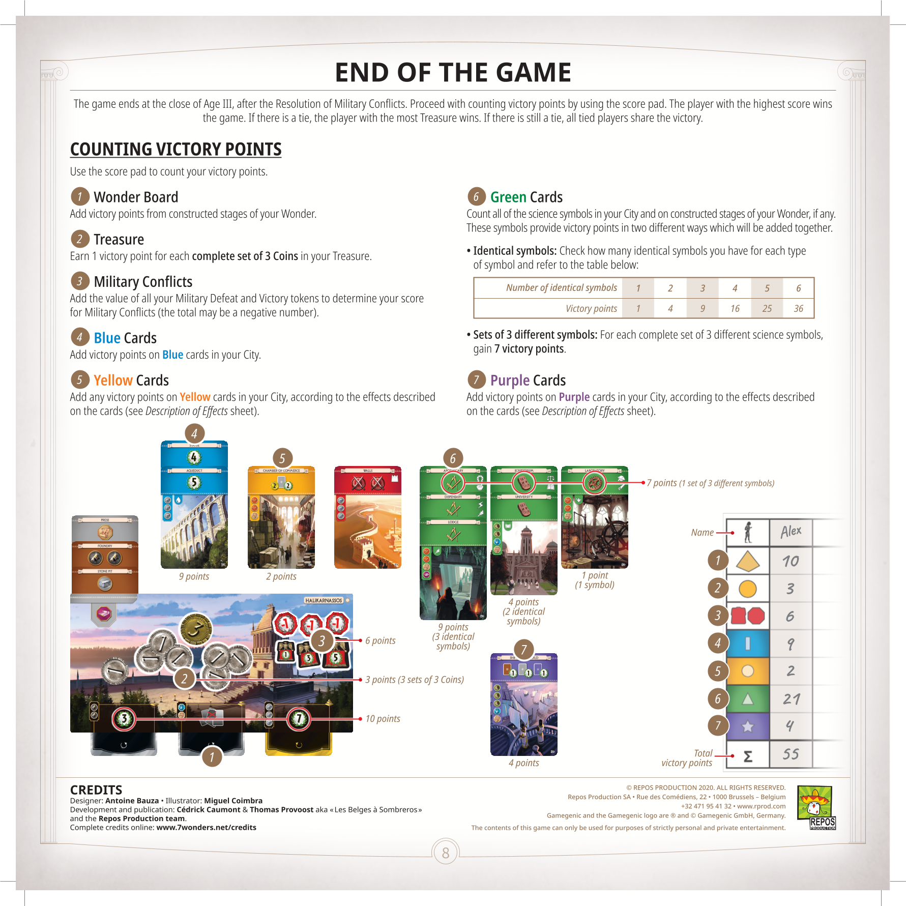 Rulebook page 8