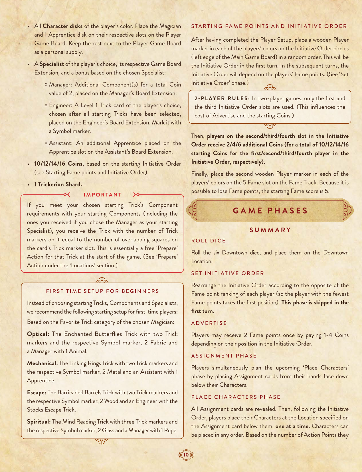 Rulebook page 10