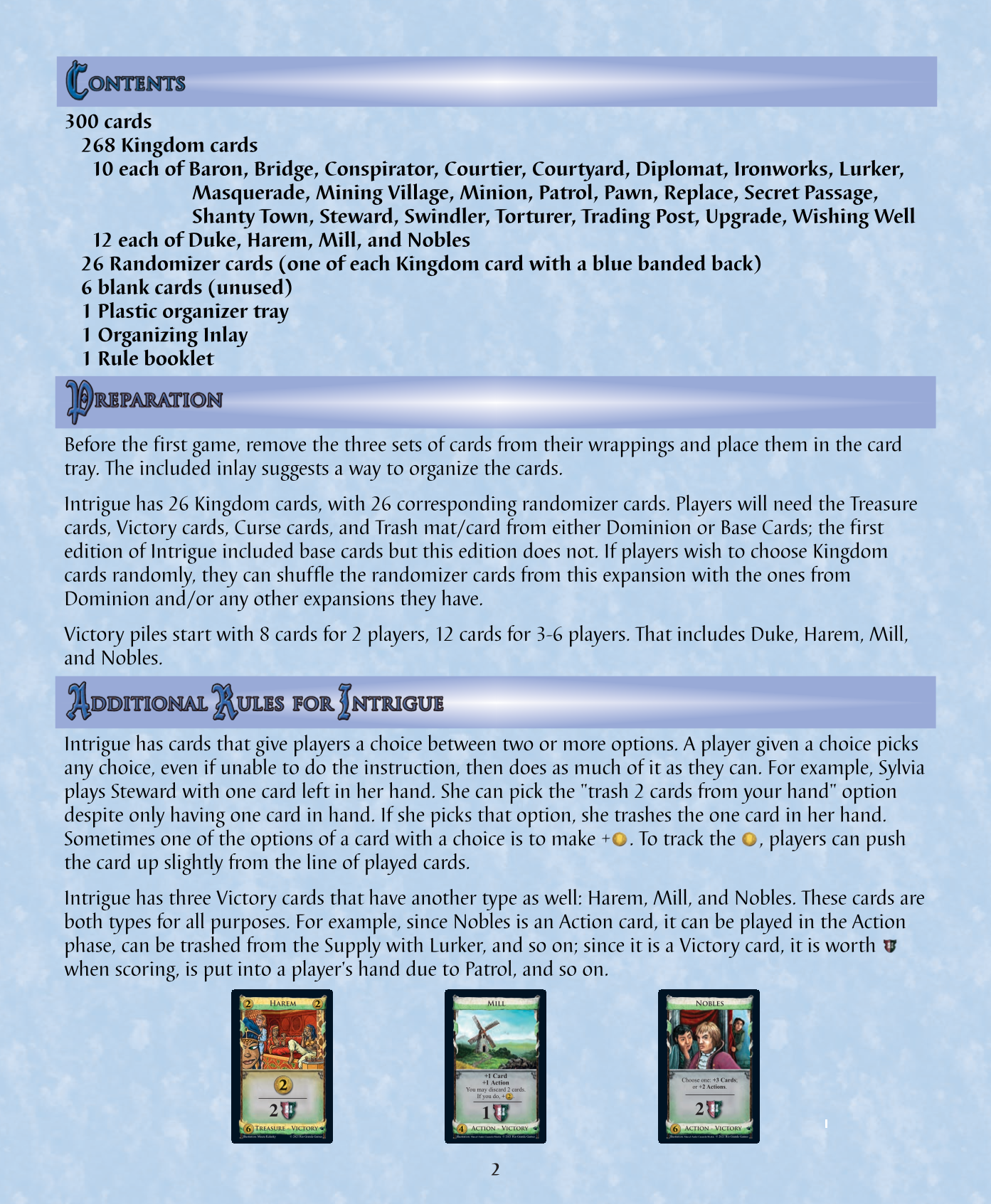 Rulebook page 2